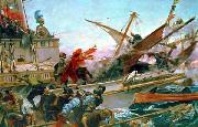 Juan Luna The Battle of Lepanto France oil painting artist